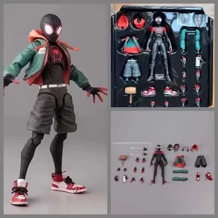 Marvel's Spider-Man Event Model Spider-Man Miles · SV · SHF· Morales Penny · Parker Anime Character Statue Toy