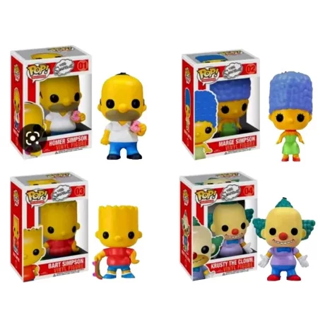 The Simpsons New Arrival Vinyl Action Figure Painting Toy decorations Decorate children's favorite hand-done gifts