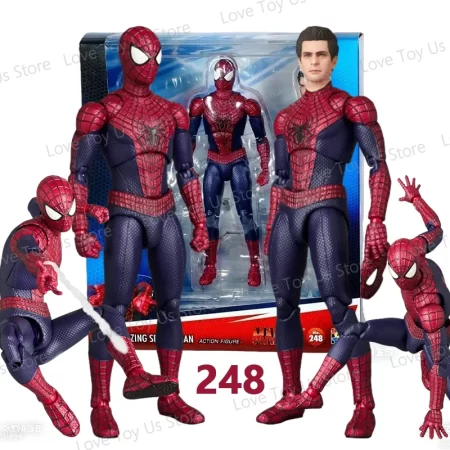 New In Stock Medicom Toy Mafex 248 The Amazing Spider Man 2 No.248 Spider-Man Garfield Action Figure Model Toys