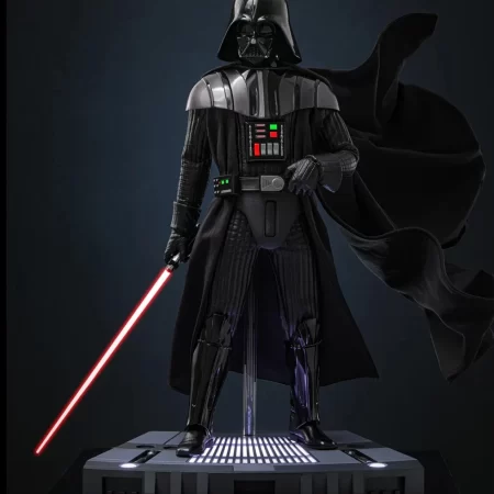 New In Stock 30cm Wars Anime Figure Darth Vader Emit Light And Sound Action Figure Desktop Decoration Christmas Surprise Gifts