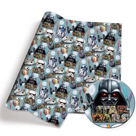 140x50CM Cartoon printed fabric DIY star wars Cartoon Polyester/100Cotton/satin Fabric Patchwork Tissue Kid Sewing Doll Curtain