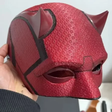 New Daredevil Mask Movie Daredevil:Born Again Season 2 Helmet Abs Adult Boy'S Cosplay Cool Gift Tailor-Made Halloween Customized