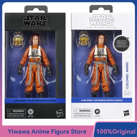Original Hasbro STAR WARS The Black Series Colonel Ward 15cm Collectible Action Anime Figure Nice Model Ornament Toys