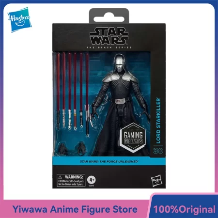 Original NEW Hasbro STAR WARS The Black Series Lord Starkiller (The Force Unleashed) 6-Inch Anime Figure Action Model Toy Gifts